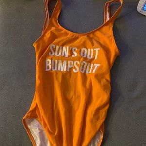Maternity Swimsuit - Sun’s Out Bumps Out